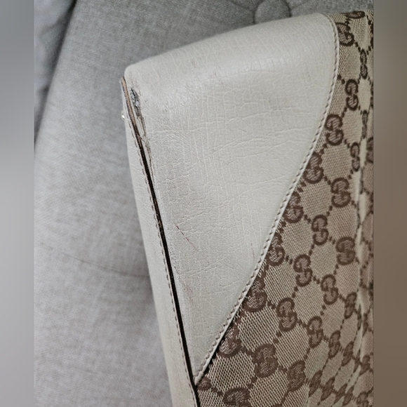 πVintage Gucci Hasler Web Tote Monogramπ - Picture 10 of 10